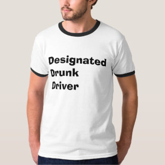 Gekennzeichneter betrunkener Fahrer T-Shirt