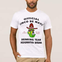 Gekennzeichneter betrunkener T - Shirt Cinco Des