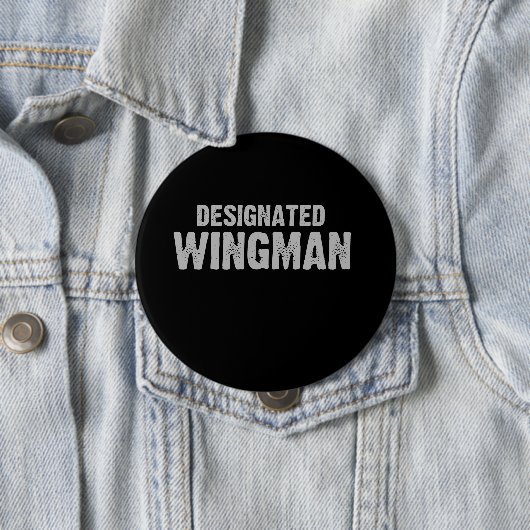 GEKENNZEICHNETER WINGMAN T - Shirt Button (Beispiel)