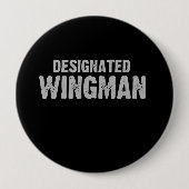 GEKENNZEICHNETER WINGMAN T - Shirt Button (Vorderseite)