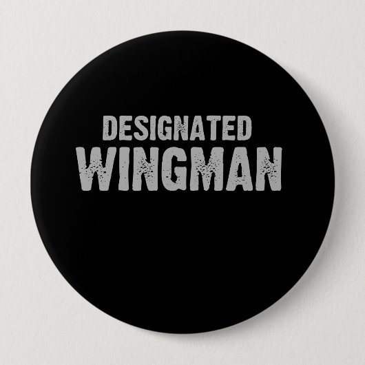 GEKENNZEICHNETER WINGMAN T - Shirt Button (Vorderseite)