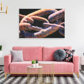 gekettet leinwanddruck (Insitu (Wohnzimmer))