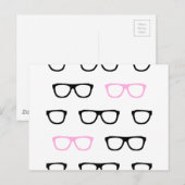 Gekgläser Postkarte (Vorne/Hinten)