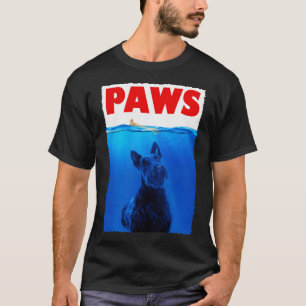 Gekilteter Hunde Charme Scottish Terrier PAWS T-Sh T-Shirt