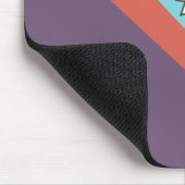 Gekippte bunte Spaß-Süßigkeits-beißende Mousepad (Ecke)