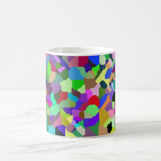 Gekippte Tasse der Fliesen-11oz (Mittel)