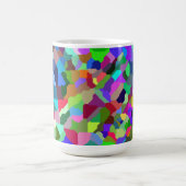 Gekippte Tasse der Fliesen-15oz (Mittel)