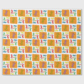 Gekkos Geschenkpapier (Flach)