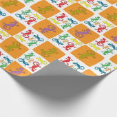 Gekkos Geschenkpapier (Ecke)