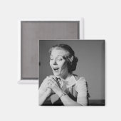 geklammerte Hände Magnet (Vorderseite/Rückseite)