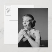 geklammerte Hände Postkarte (Vorne/Hinten)