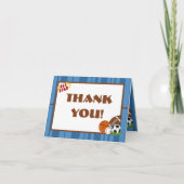 Geklappt Danke Karte All-Star Blue (Vorderseite)