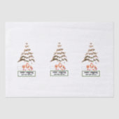 geklappte Begrüßung Seidenpapier (Vorderseite)