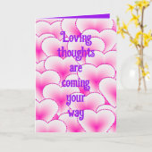 Geklappte Grußkarte zum gemeinsamen Beileid Karte (Gelbe Blume)