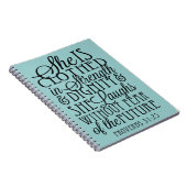 Gekleidet in der Stärke u. in der Würde Notizblock (Rechte Seite)