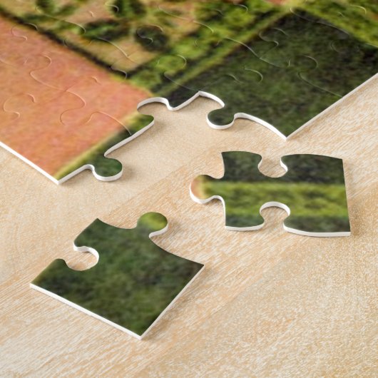 gekleidete Katze und Fischschale Puzzle (Seite)