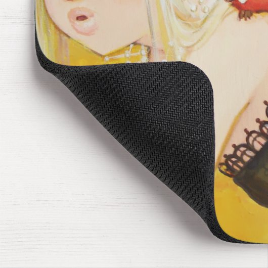 Gekleidete oben Störung Mousepad (Ecke)