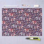 Gekleideter Elefant Seidenpapier (Handwerk)