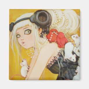 Gekleideter oben Störungs-quadratischer Magnet