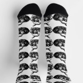 Geklippte Klapperschlange Thunder_Cove Socken (Oben)