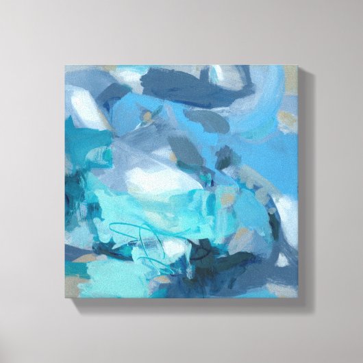 geknackt leinwanddruck (Vorderseite)