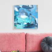 geknackt leinwanddruck (Insitu (Wohnzimmer))