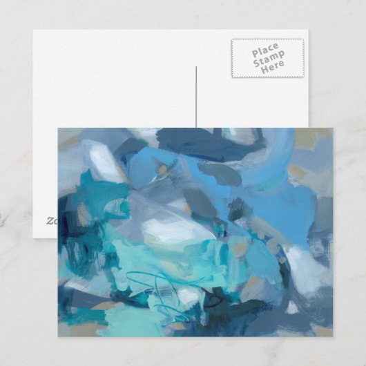 geknackt postkarte (Vorne/Hinten)