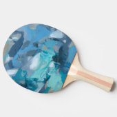 geknackt tischtennis schläger (Seitenansicht)