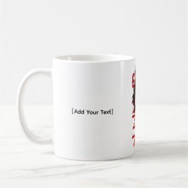 Geknackte Klassische Büsten Trash Polka Kunst Tass Kaffeetasse