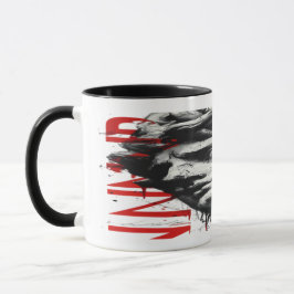 Geknackte Klassische Büsten Trash Polka Kunst Tass Tasse
