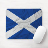 Geknitterte Schottland-Flagge Mousepad (Mit Mouse)