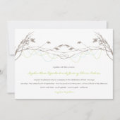 Geknotete Einladung (Vorderseite)