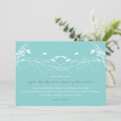 Geknotete Einladung (Stehend Vorderseite)