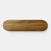 Geknoteter Eichewoodgrain-Blick Skateboard (Horizontal)