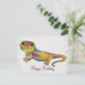 Geko postkarte (Stehend Vorderseite)