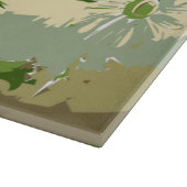 Gekocht mit Liebeausschnitbrett Schneidebrett (Ecke)