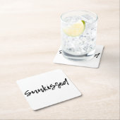 gekocht rechteckiger pappuntersetzer (Vor Ort)