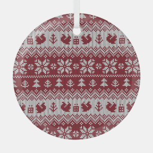 Gekocht, Weihnachten, Eichhörnchen, Vintages Muste Ornament Aus Glas