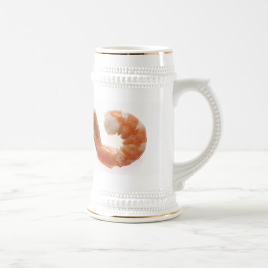 Gekochte Garnele Bierglas (Rechts)