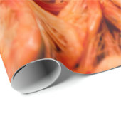 Gekochte Garnele Geschenkpapier (Rolleneckpunkt)