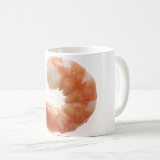 Gekochte Garnele Kaffeetasse (VorderseiteRechts)