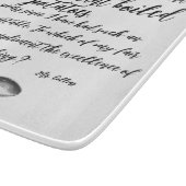 gekochte Kartoffeln Schneidebrett (Ecke)