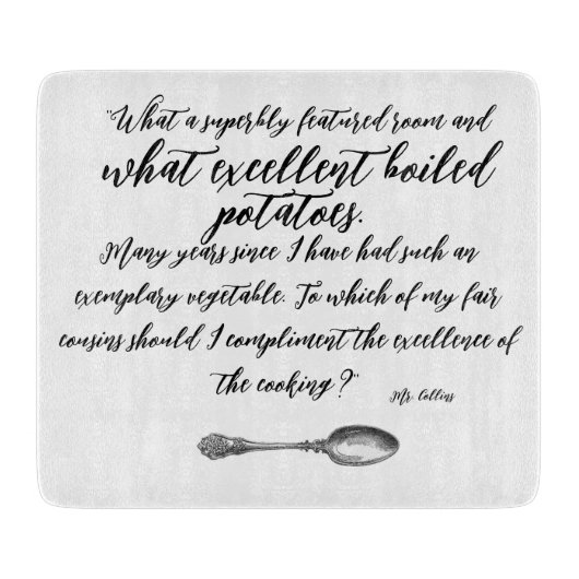 gekochte Kartoffeln Schneidebrett (Vorderseite)