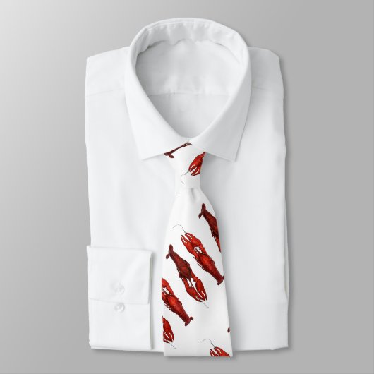 gekochte rote Kropffische Krawatte (Gebunden)