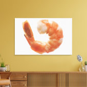 Gekochter Garnele Leinwanddruck (Insitu (Wohnzimmer))