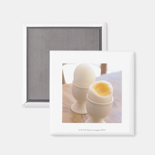 gekochtes Ei Magnet (Vorderseite/Rückseite)