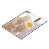 gekochtes Ei Notizblock (Linke Seite)