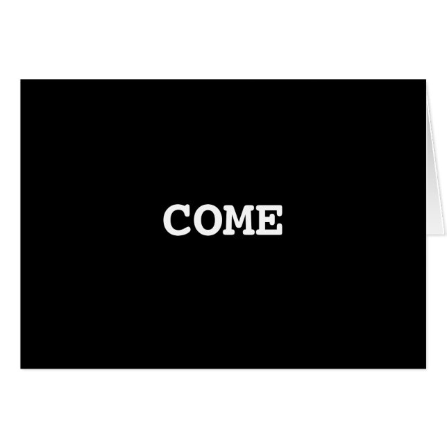 GEKOMMEN (Vorderseite (Horizontal))