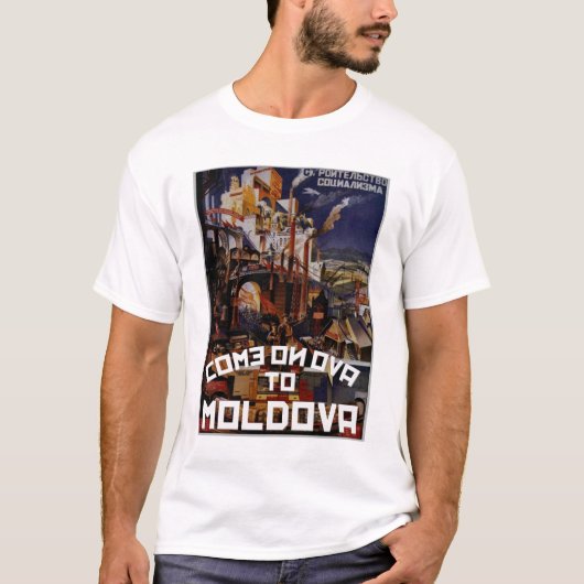 Gekommen auf Ova zu Moldau T-Shirt (Vorderseite)