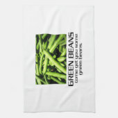 Gekommen erhalten Sie Ihnen einige grüne Bohnen Geschirrtuch (Vertikal)